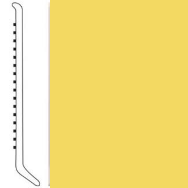 Picture of Roppe - Pinnacle Rubber Wall Base 5 (Cove Base) Daffodil