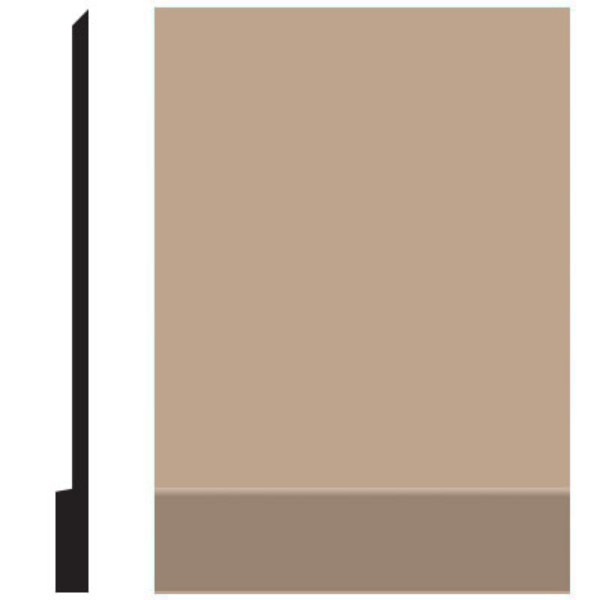 Picture of Roppe - Pinnacle Plus Wall Base 00 Simplicity Camel