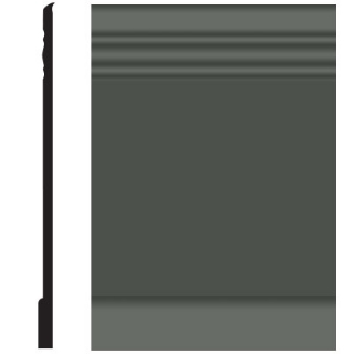Picture of Roppe - Pinnacle Plus Wall Base 10 Serenity Black Brown