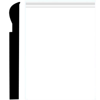 Picture of Roppe - Pinnacle Plus Wall Base 05 Contrive Snow