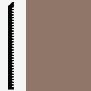 Picture of Roppe - Pinnacle Plus Wall Base 75 Level Gingerbread