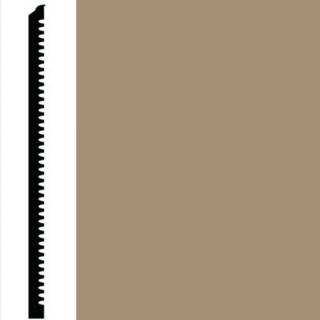 Picture of Roppe - Pinnacle Plus Wall Base 65 Vertical Sepia