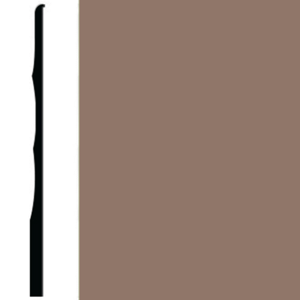Picture of Roppe - Pinnacle Plus Wall Base 50 Impressions Gingerbread
