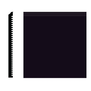 Picture of Roppe - Pinnacle Plus Wall Base 75 Level Black