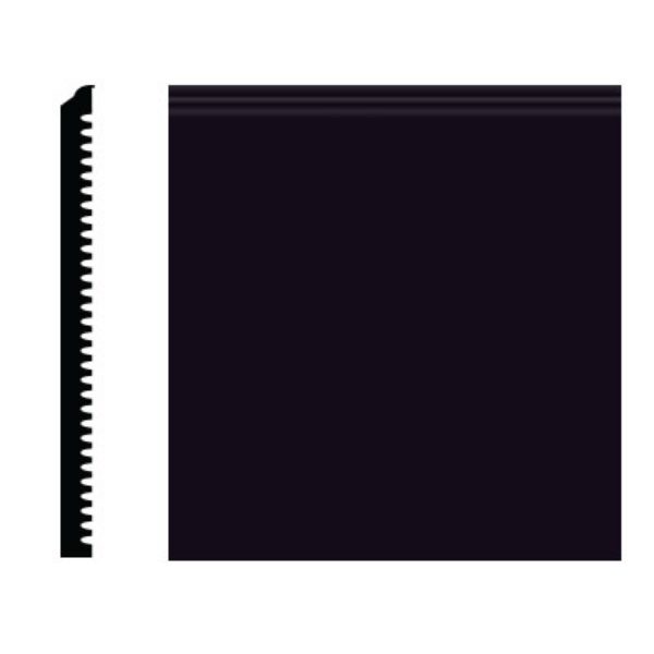 Picture of Roppe - Pinnacle Plus Wall Base 75 Level Black