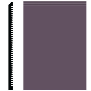 Picture of Roppe - Pinnacle Plus Wall Base 65 Vertical Merlin
