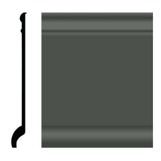 Picture of Roppe - Pinnacle Plus Wall Base 90 Intrigue Black Brown