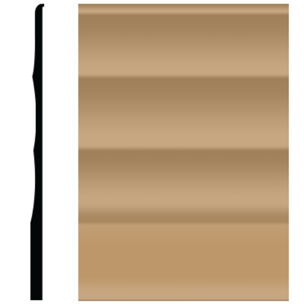 Picture of Roppe - Pinnacle Plus Wall Base 50 Impressions Flax