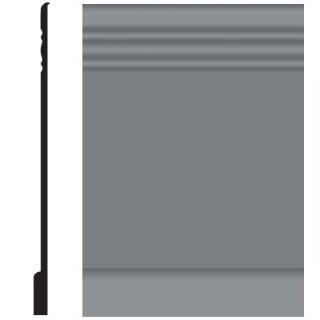 Picture of Roppe - Pinnacle Plus Wall Base 15 Impulse Dark Gray
