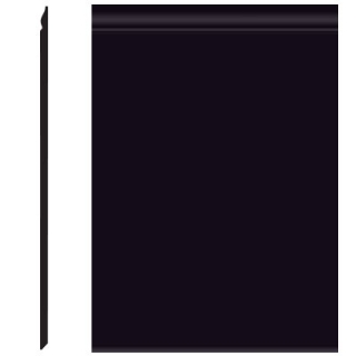 Picture of Roppe - Pinnacle Plus Wall Base 25 Classic Black