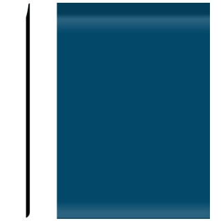 Picture of Roppe - Pinnacle Plus Wall Base 35 Sleek Blue