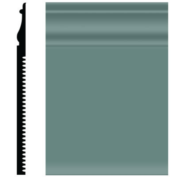 Picture of Roppe - Pinnacle Plus Wall Base 55 Nobility Hunter Green