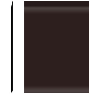 Picture of Roppe - Pinnacle Plus Wall Base 35 Sleek Brown