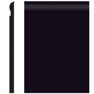 Picture of Roppe - Pinnacle Plus Wall Base 85 Fashion Black