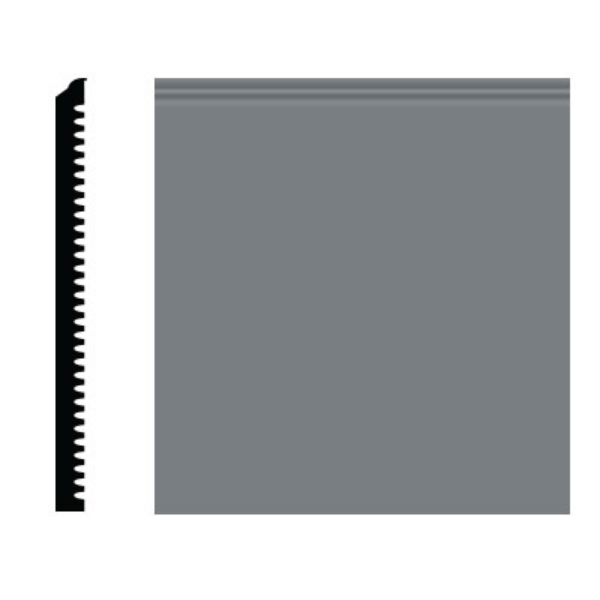Picture of Roppe - Pinnacle Plus Wall Base 75 Level Dark Gray