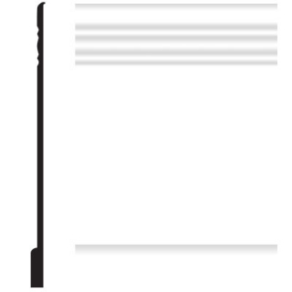 Picture of Roppe - Pinnacle Plus Wall Base 15 Impulse Snow