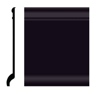 Picture of Roppe - Pinnacle Plus Wall Base 90 Intrigue Black
