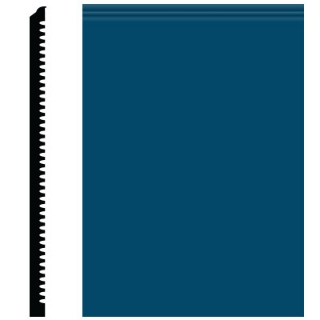 Picture of Roppe - Pinnacle Plus Wall Base 65 Vertical Blue