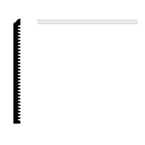 Picture of Roppe - Pinnacle Plus Wall Base 75 Level Snow