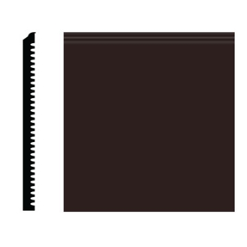 Picture of Roppe - Pinnacle Plus Wall Base 75 Level Brown