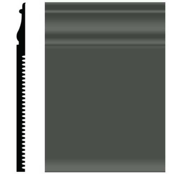 Picture of Roppe - Pinnacle Plus Wall Base 55 Nobility Black Brown