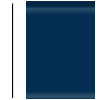 Picture of Roppe - Pinnacle Plus Wall Base 35 Sleek Deep Navy