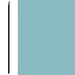 Picture of Roppe - Pinnacle Plus Wall Base 35 Sleek Sea Glass
