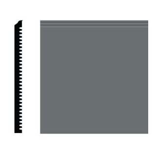Picture of Roppe - Pinnacle Plus Wall Base 75 Level Charcoal