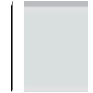 Picture of Roppe - Pinnacle Plus Wall Base 35 Sleek Iceberg