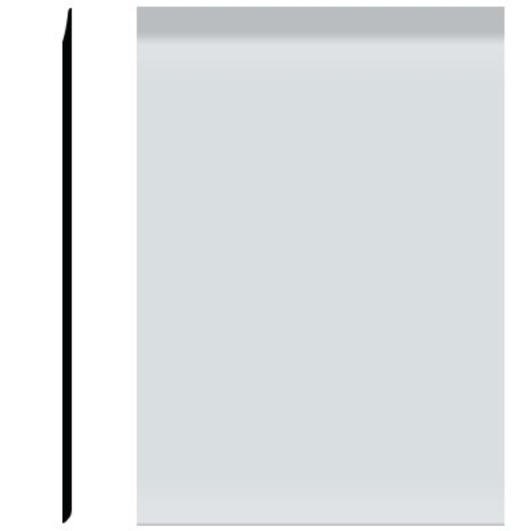 Picture of Roppe - Pinnacle Plus Wall Base 35 Sleek Iceberg
