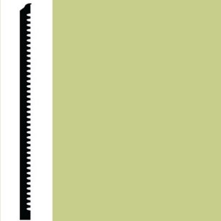 Picture of Roppe - Pinnacle Plus Wall Base 65 Vertical Pear Green