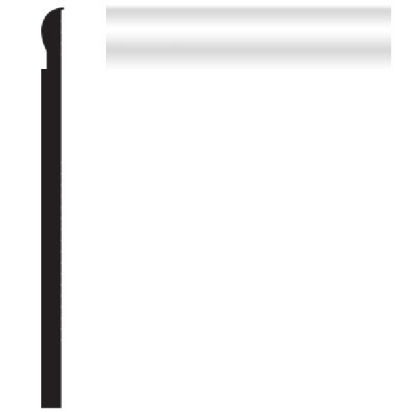 Picture of Roppe - Pinnacle Plus Wall Base 85 Fashion Snow
