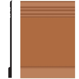 Picture of Roppe - Pinnacle Plus Wall Base 15 Impulse Brick