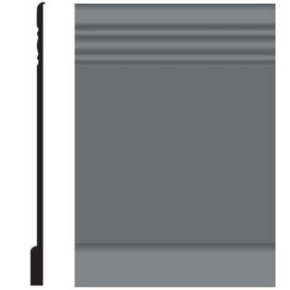 Picture of Roppe - Pinnacle Plus Wall Base 15 Impulse Charcoal