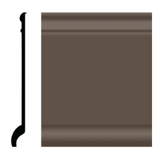 Picture of Roppe - Pinnacle Plus Wall Base 90 Intrigue Light Brown