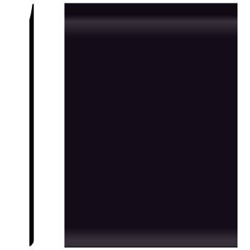 Picture of Roppe - Pinnacle Plus Wall Base 35 Sleek Black