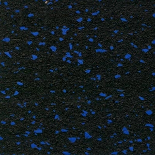 Picture of Roppe - Recoil Fitness Flooring Square Edge Tiles 10% Chip 1/2 Gauge Cobalt