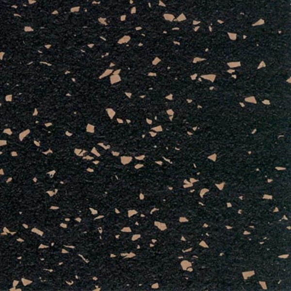 Picture of Roppe - Recoil Fitness Flooring Square Edge Tiles 10% Chip 1/4 Gauge Ivory