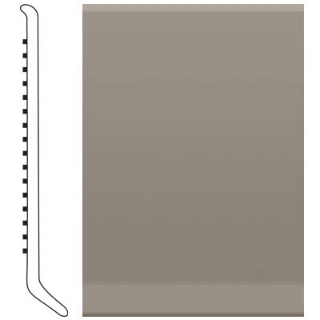 Picture of Roppe - 6 Inch 1/8 Vinyl Cove Base Pewter