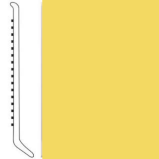 Picture of Roppe - 6 Inch 1/8 Vinyl Cove Base Daffodil
