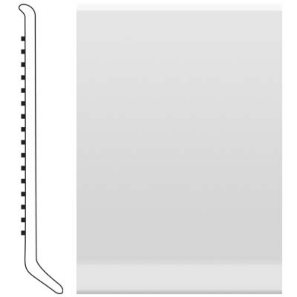 Picture of Roppe - 6 Inch 1/8 Vinyl Cove Base Snow