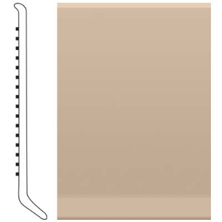 Picture of Roppe - 6 Inch 1/8 Vinyl Cove Base Camel
