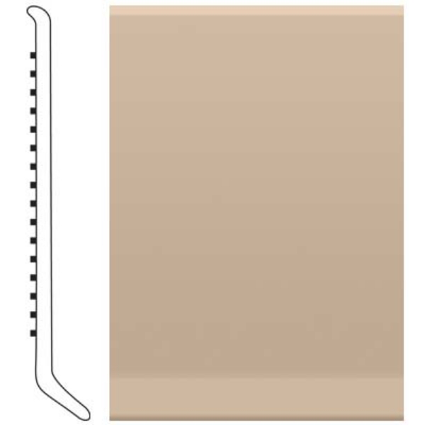 Picture of Roppe - 6 Inch 1/8 Vinyl Cove Base Camel