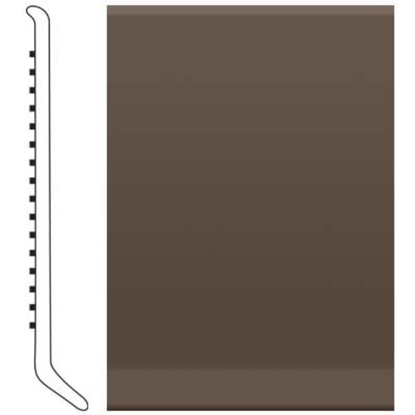 Picture of Roppe - 6 Inch 1/8 Vinyl Cove Base Light Brown