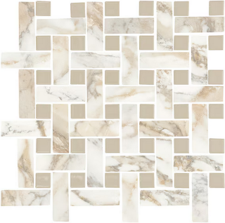 Picture of Daltile - Divinium Mosaic Basketweave Nova