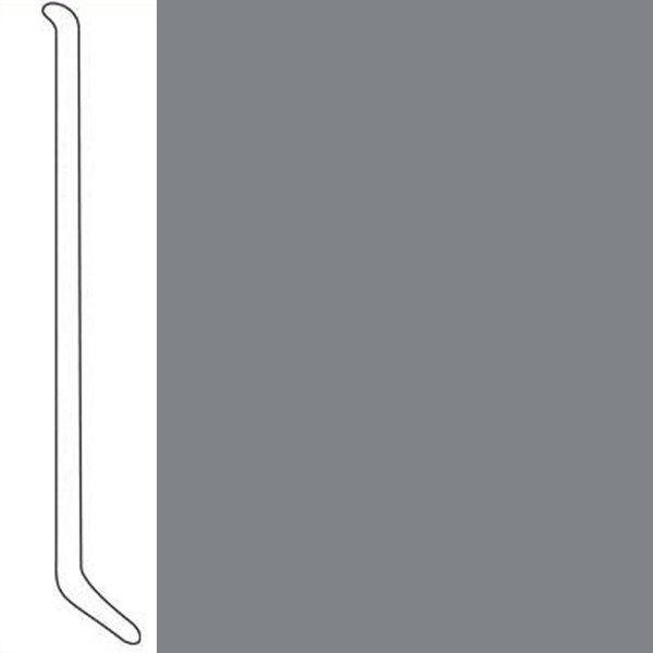 Picture of Johnsonite - Baseworks ThermoSet 6 with Toe Wall Base Cool Metal