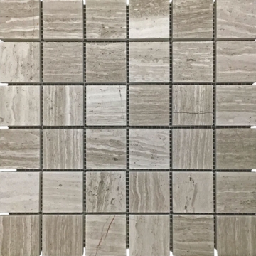Picture of Elon Tile & Stone - 2 x 2 Square Mosaics Driftwood Honed