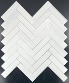 Picture of Elon Tile & Stone - Herringbone Mosaics 2 x 8 Dolomite
