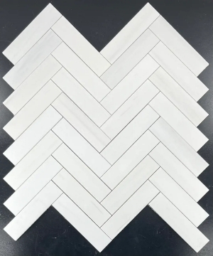 Picture of Elon Tile & Stone - Herringbone Mosaics 2 x 8 Dolomite