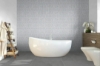 Picture of Elon Tile & Stone - 1 Rounds Mosaics Blue Mist Honed